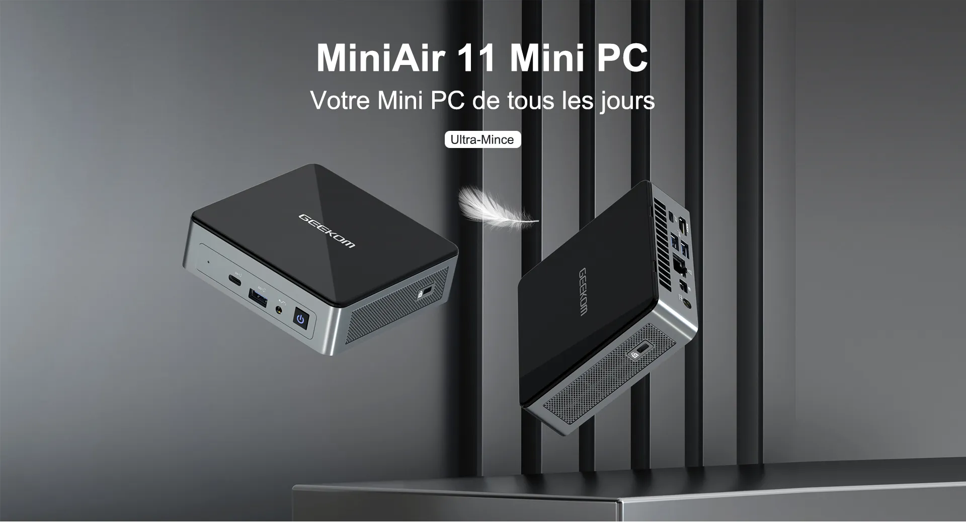 GEEKOM MiniAir 11 Intel Celeron Mini-PC Ultra-Mince