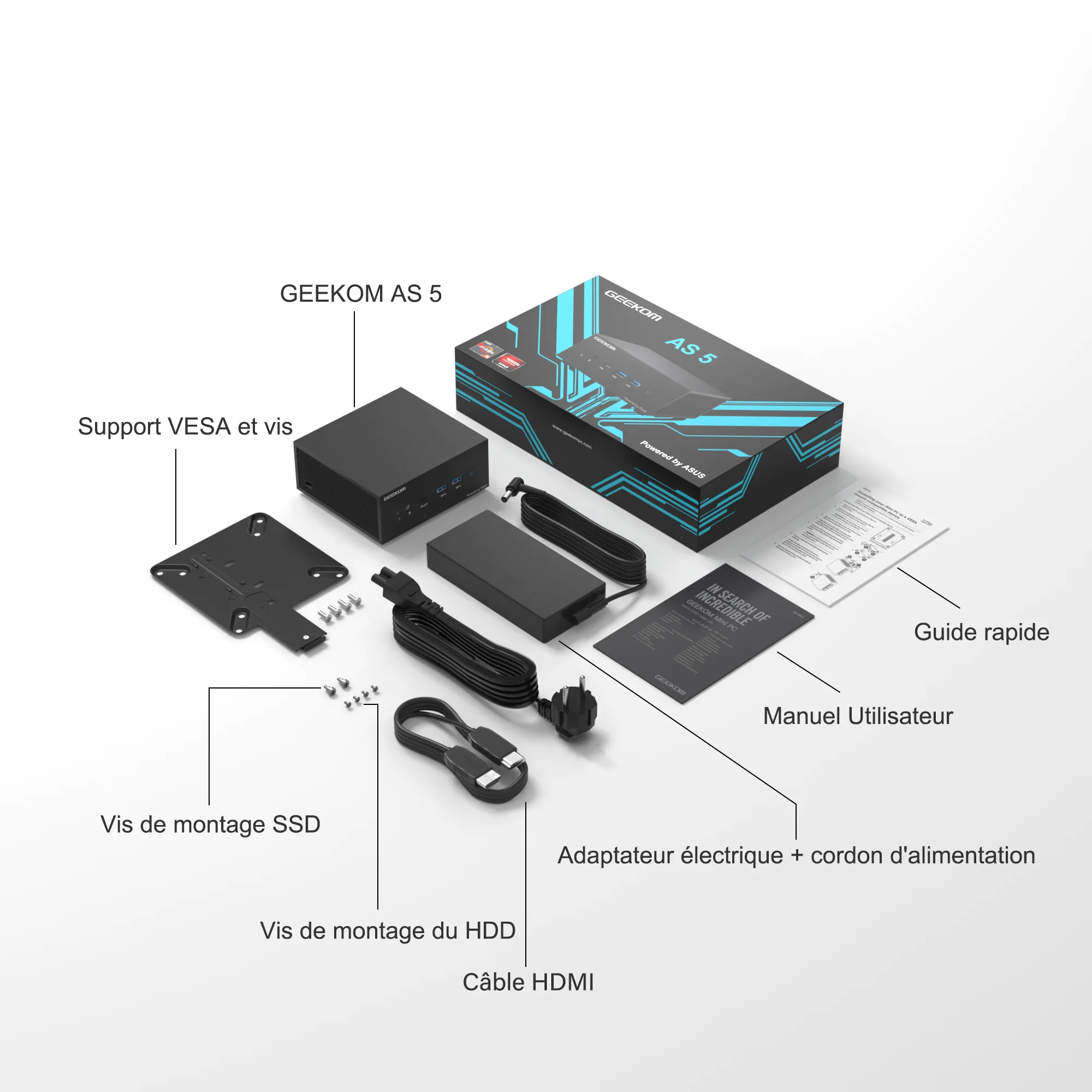 Geekom AS 6 : le nouveau mini PC est livré avec AMD Ryzen 9 6900 HX